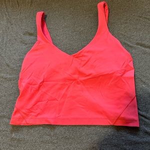 Lulu hot pink aline tank